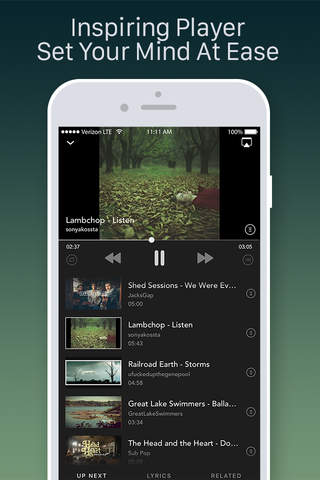 Free Tube - Free Music Video Player for YouTube screenshot 3