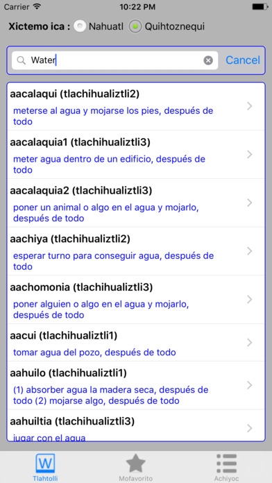 Totlahtol Nahuatl screenshot 2