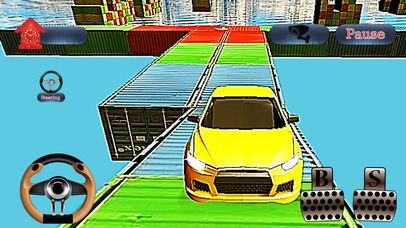 Impossible Track Car - Extreme Stunts Simulator 3D screenshot 2