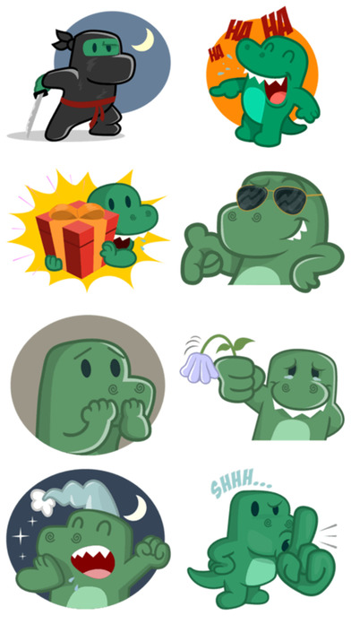 Cool Dino Stickers! screenshot 4