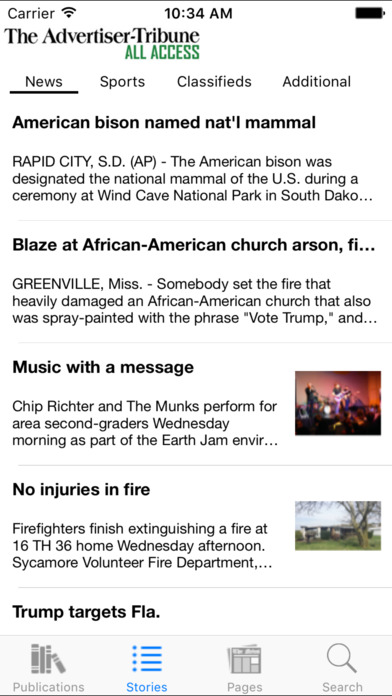 Advertiser Tribune All Access screenshot 2