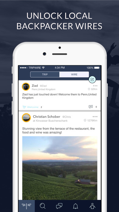 Tripwire - Social Backpacker App & Trip Planner screenshot 4