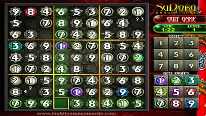 Sudoku Dragon Gems screenshot 2