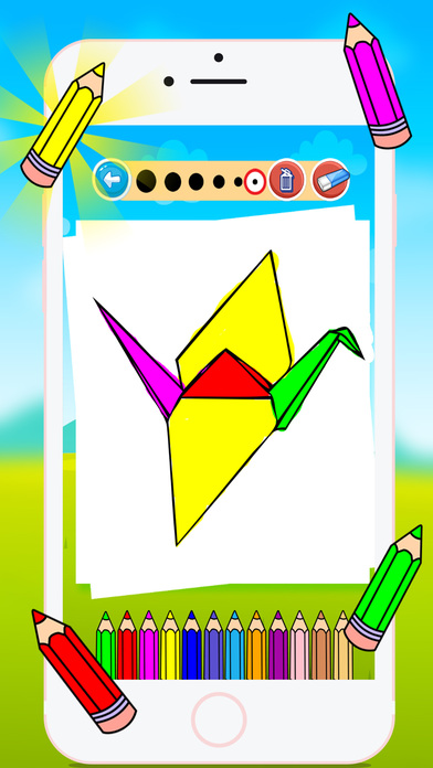 Origami Animal Coloring Book For Kids screenshot 3