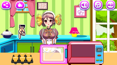 冰淇凌 － 女生做饭小游戏 screenshot 2