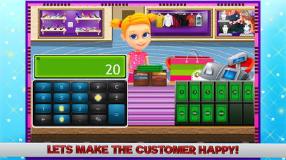 Supermarket cash register –Kids fashion fever screenshot 4
