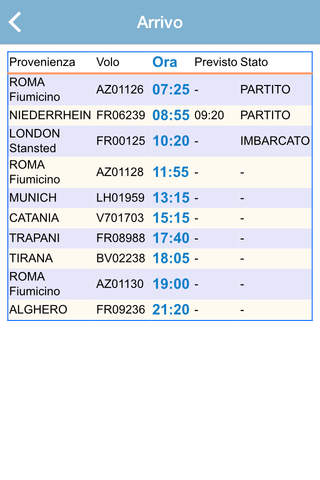 Aeroporto Marche Flight Status di screenshot 3