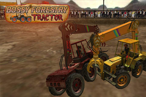 Bossy Forestry Tractor screenshot 4