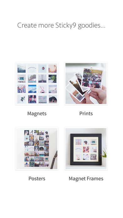 Sticky9 - Print your photos as Magnets and Prints screenshot 3