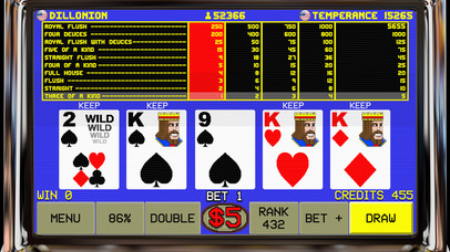 Video Poker Big Win Jackpot screenshot 2