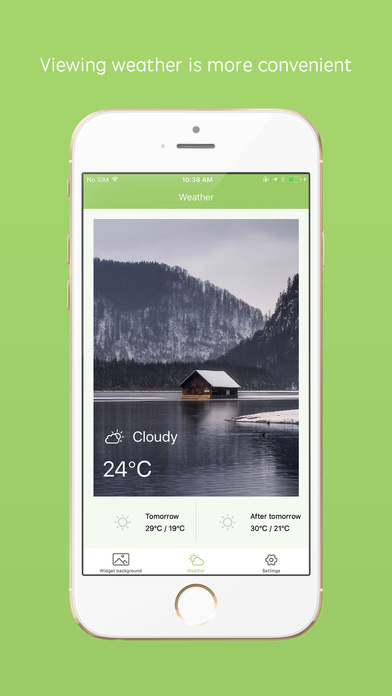 Thermometer - Weather Widget with clock screenshot 3