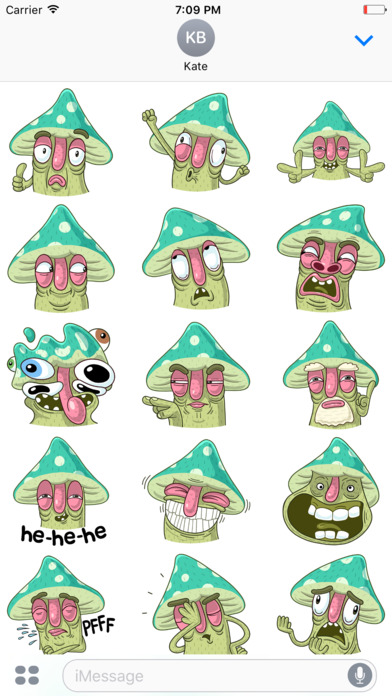 Mushroom! Stickers screenshot 3
