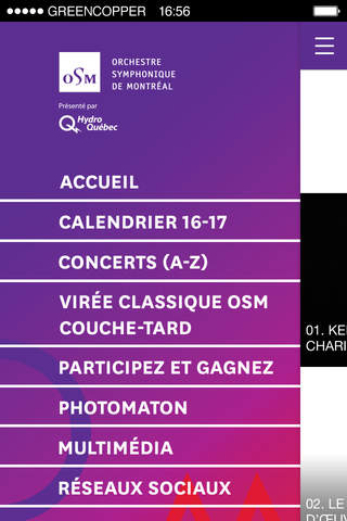 Orchestre symphonique Montréal screenshot 2