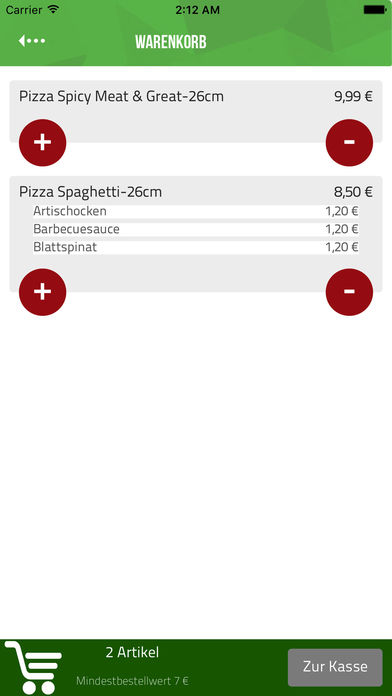 Flying Pizza Halberstadt screenshot 4
