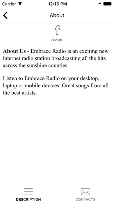 Embrace Radio screenshot 3