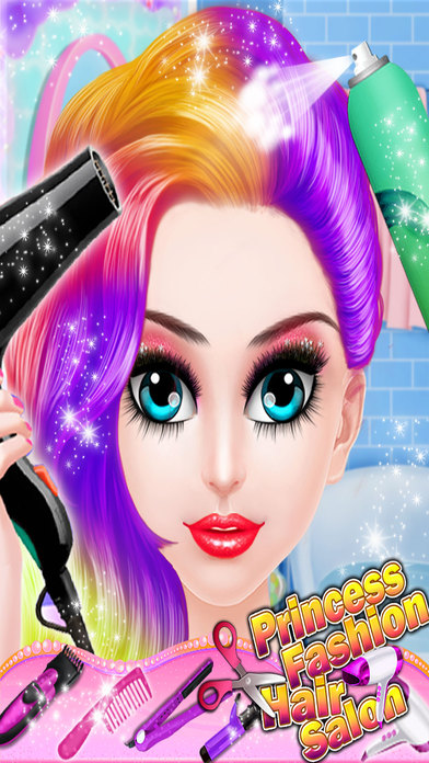 Princess Fashion Hair Salon - Teen Girls Makeup screenshot 3