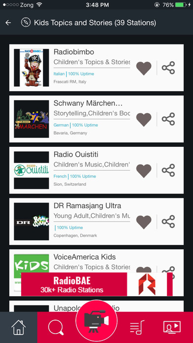 Kids Topics & Stories Radio screenshot 2