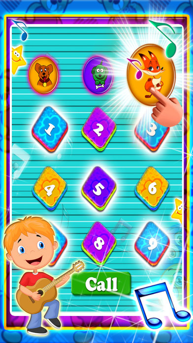 Baby Phone For Kid -Educational Rhythm Learn Game screenshot 2
