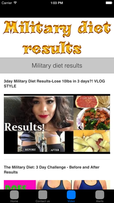 3 Day Military Diet For Weight Loss screenshot 3