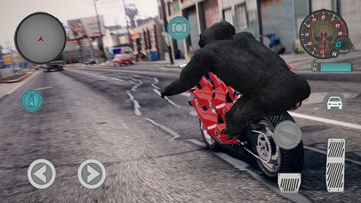 Kong Ape Moto Racer Simulator screenshot 2