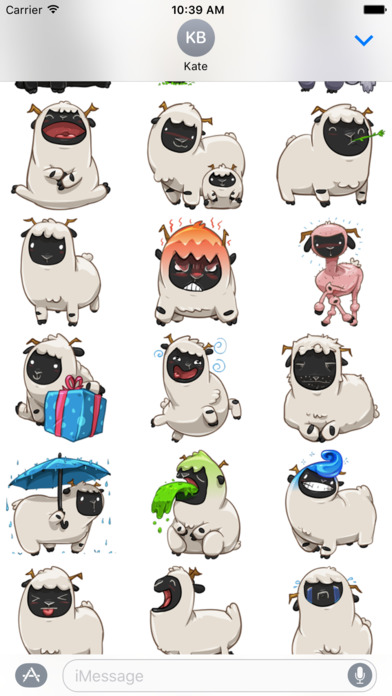 Baby Sheep Sticker screenshot 2