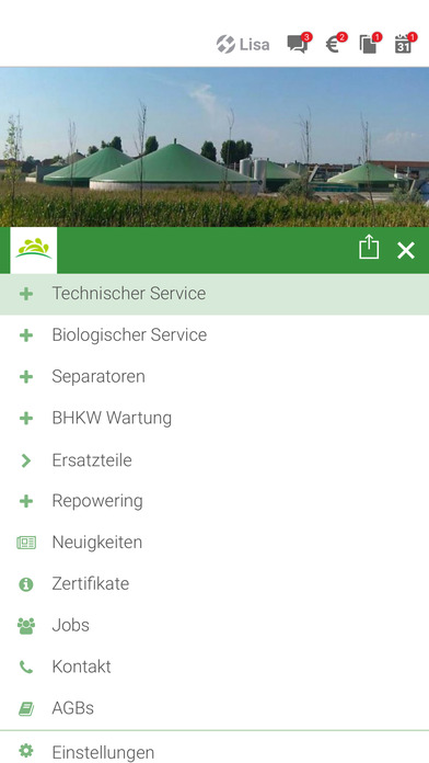 NewTec-Biogas screenshot 2