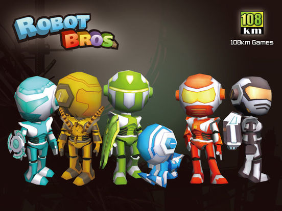 Robot Bros Free на iPad