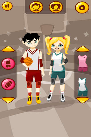 Basketball Dress Up - Sport Team CROWN screenshot 3