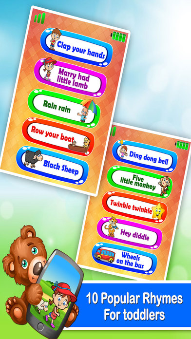 Baby Phone - Nursery Rhymes For Toddlers screenshot 2
