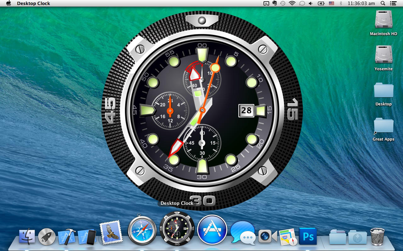Desktop Clock Application