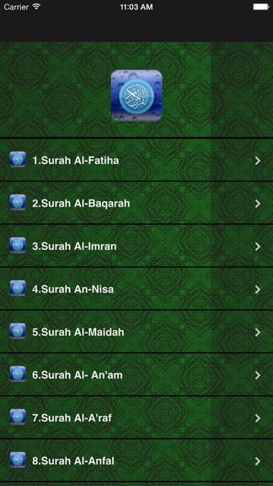 Al Quran MP3 Full screenshot 2
