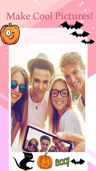 Youcam Halloween Stickers And Frames - Selfie Cam screenshot 2