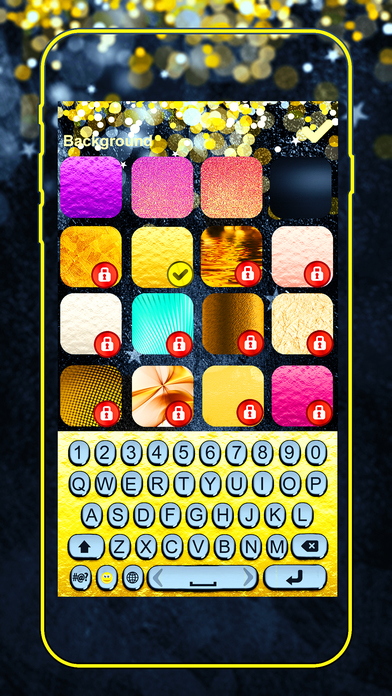 Gold Keyboards – Free Amazing Design.s and Themes screenshot 2