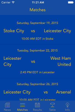 Team Leicester City screenshot 2