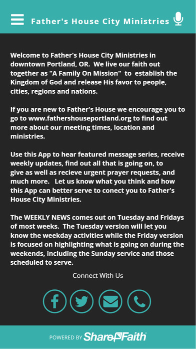 Father's House City Ministries screenshot 3