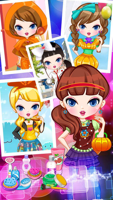 感恩节换装-公主娃娃时尚衣橱女孩游戏 screenshot 2