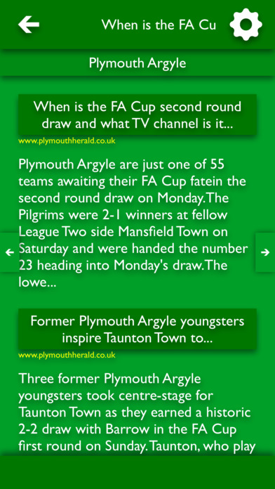 All The News - Plymouth Argyle Edition screenshot 3