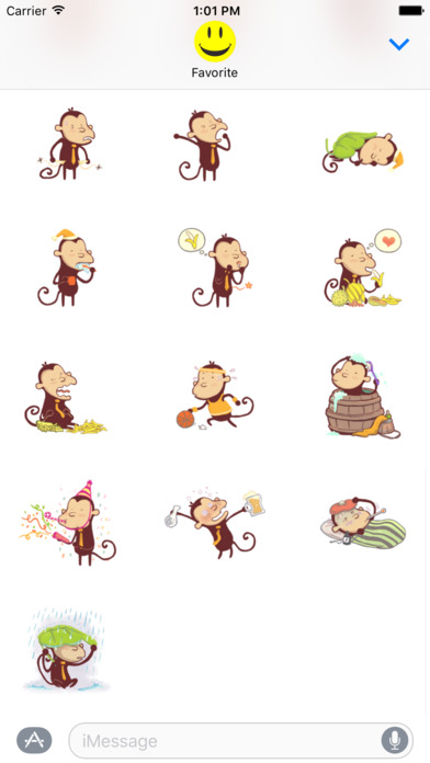 Working Monkey > Stickers! screenshot 3