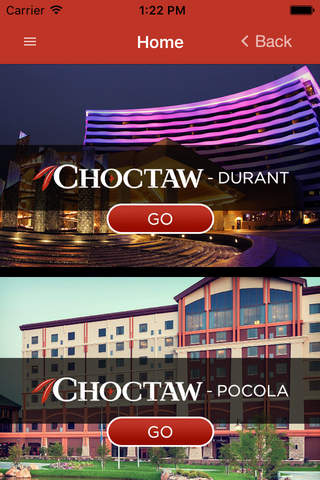 Choctaw Casinos screenshot 2