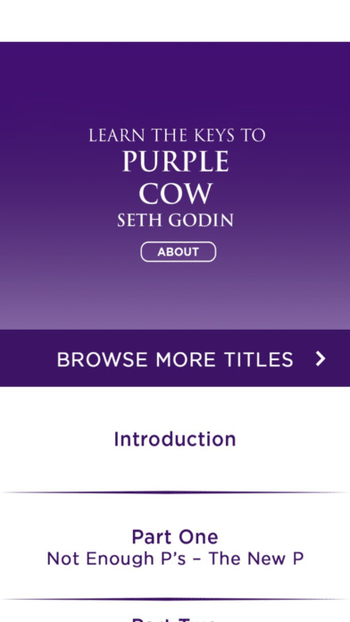 Meditation Audiobook for Purple Cow by Seth Godin screenshot 2