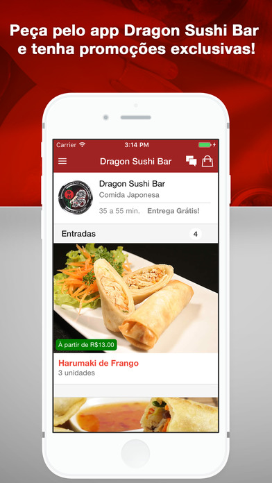 Dragon Sushi Bar e Delivery - Estácio screenshot 2