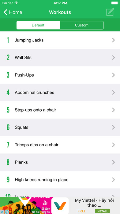 Super Workout - 7 minutes to train yourself screenshot 2
