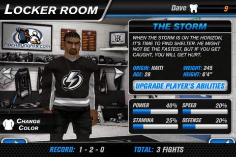 Hockey Fight Lite screenshot 4