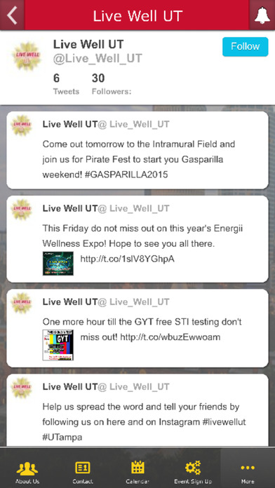 Live Well UT screenshot 3