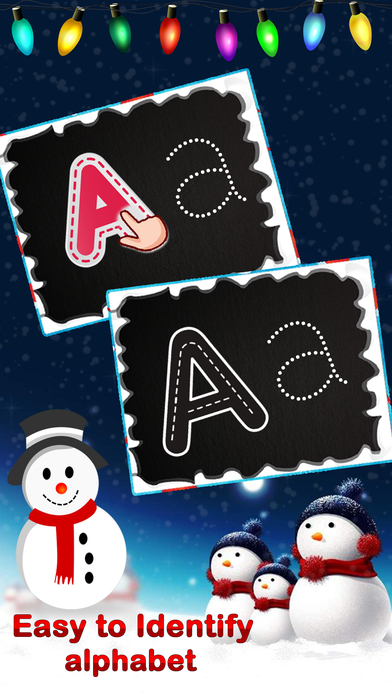 Christmas ABC Tracing - Alphabets Tracing Game screenshot 2
