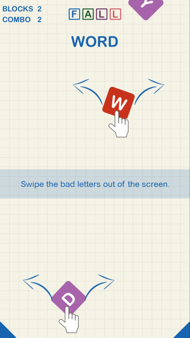 Word Fall : Spell Words, Swipe Letters screenshot 2