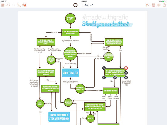 Grafio 3 - Diagrams & ideas 앱스토어 스크린샷