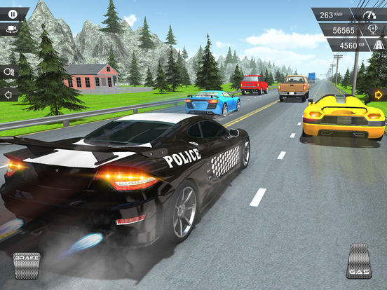 Racing In Police Car на iPad
