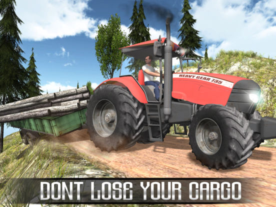 Offroad Farming Tractor Cargo на iPad