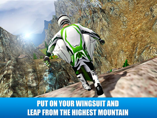 Wingsuit Sky Dive 3D Full screenshot 5